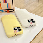 3D Cartoon Rabbit Silicone Phone Case
